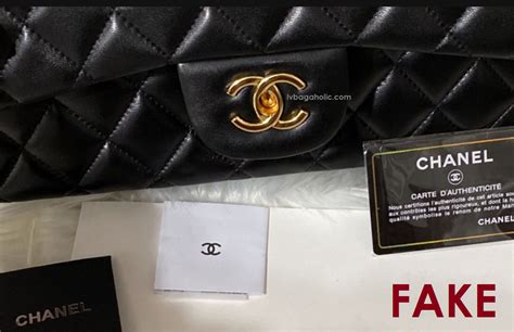 chanel canvas bag fake|authenticity card chanel.